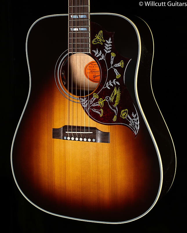 

Gibson Custom Shop Willcutt Exclusive Hummingbird Standard Vintage Sunburst Red Spruce Top (035) Gibson Standard Sunburst Red Spruce Top (035)