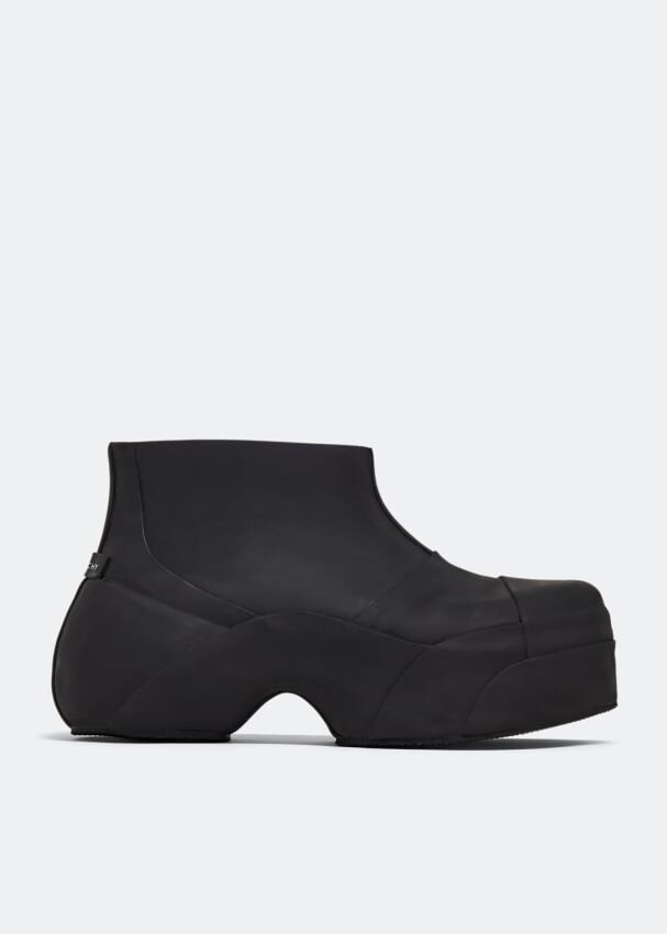 

Ботинки GIVENCHY Show ankle rainboots, черный