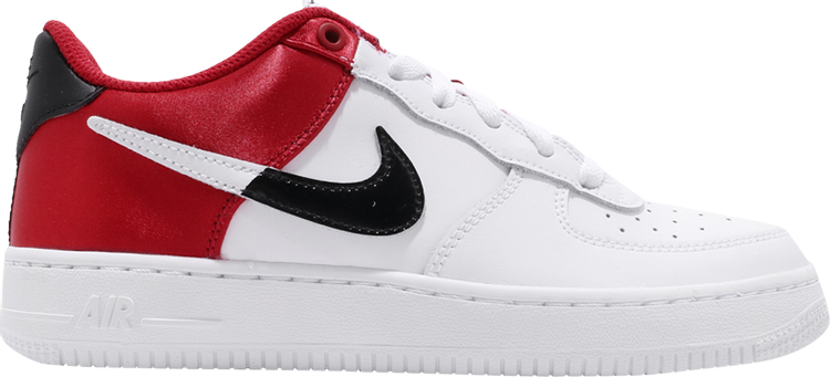 

Кроссовки Nike Air Force 1 LV8 1 GS 'Red Satin', белый