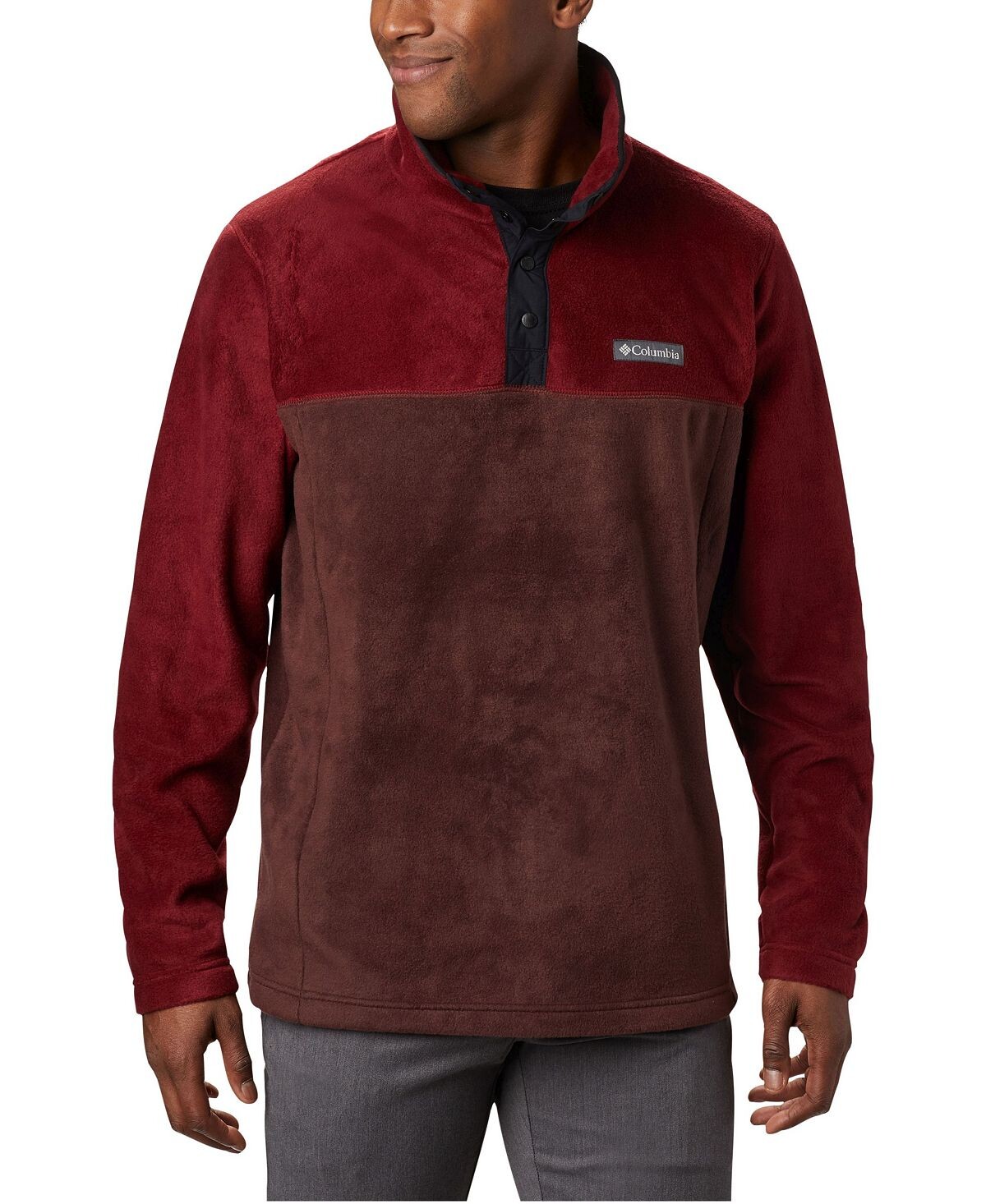 

Мужские флисовые флисовые брюки steens mountain half snap Columbia, мульти