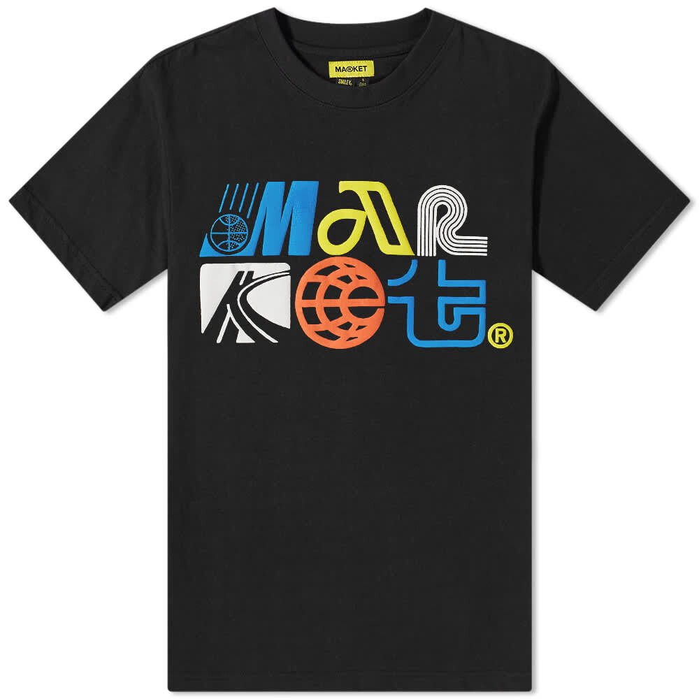 

Футболка MARKET Air Transit Puff Tee, Черный