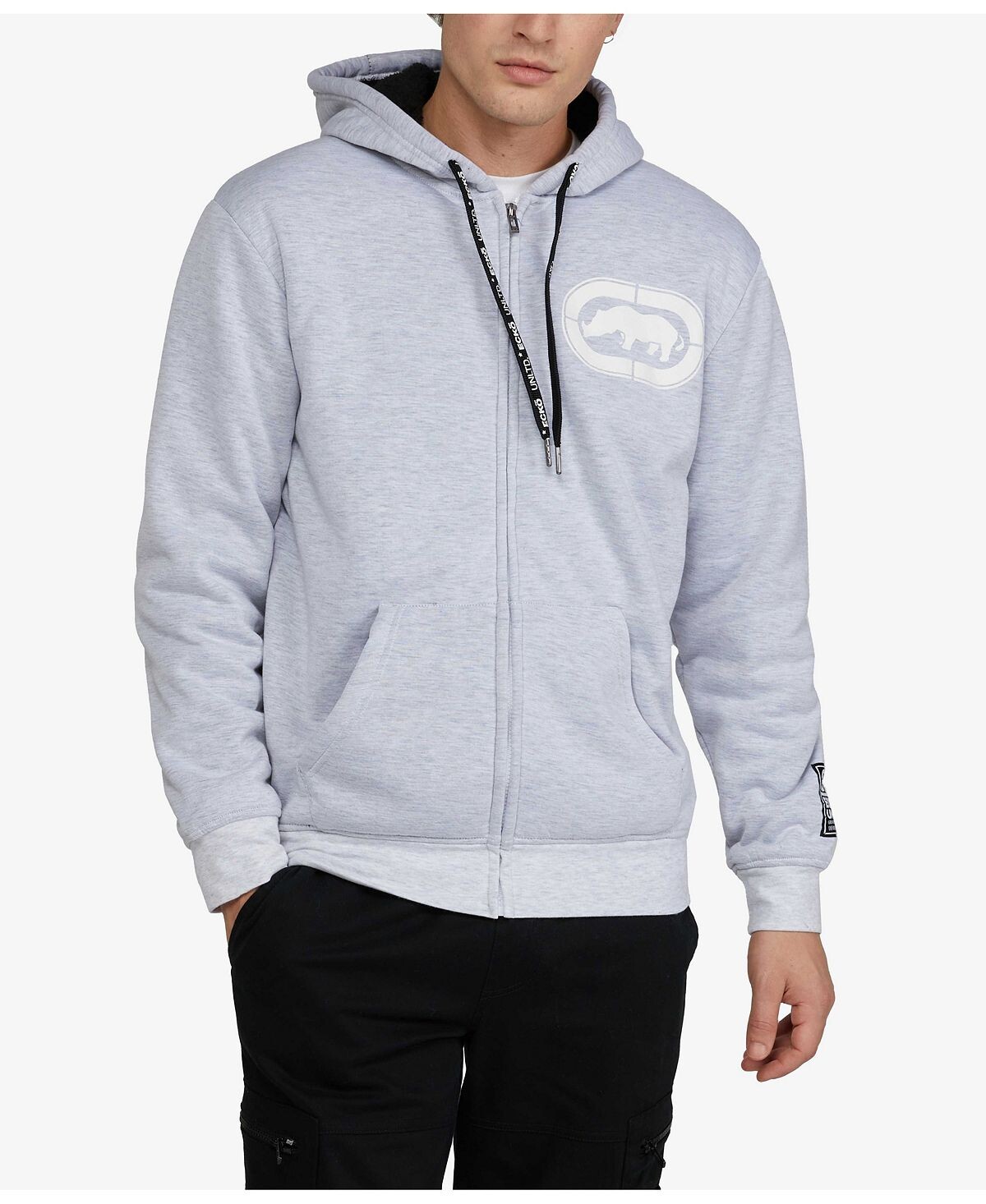 

Мужская термотолстовка с капюшоном on and on Ecko Unltd, мульти, Серый