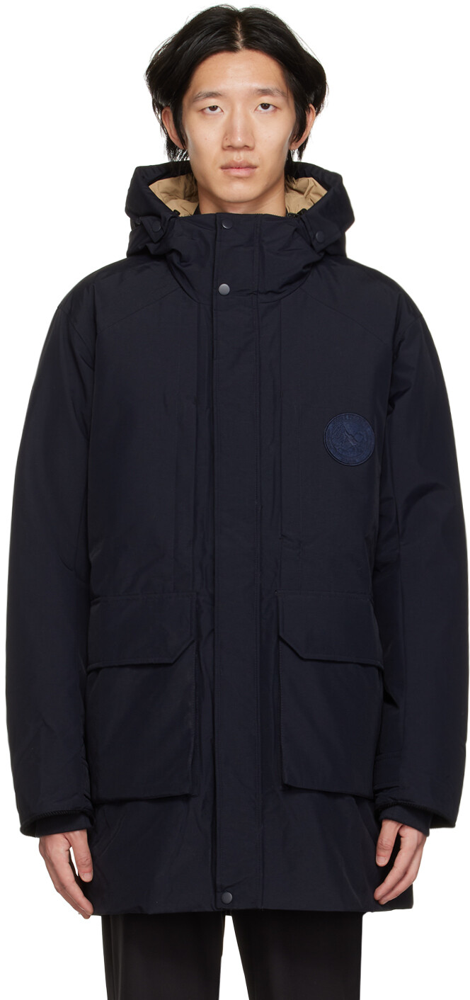 

Темно-синий пуховик Stavanger Gore-Tex Infinium Norse Projects