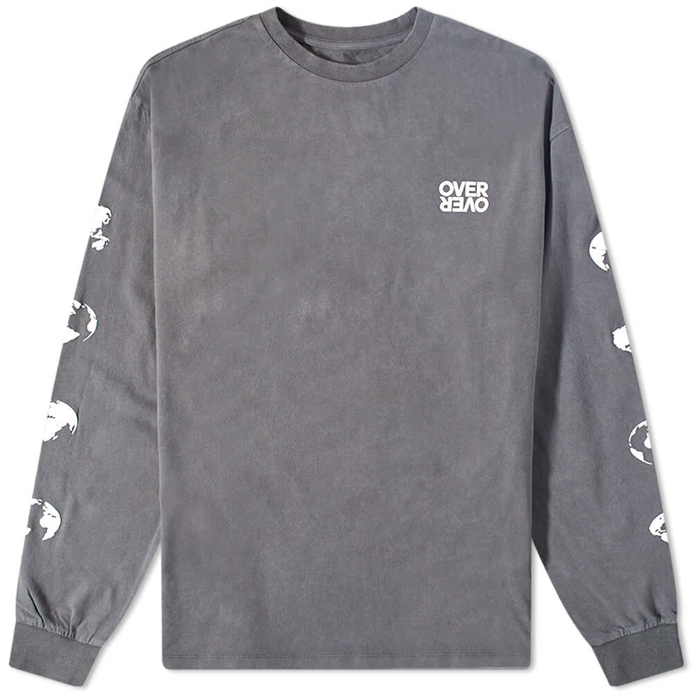 

Футболка Over Over Long Sleeve Run The World Tee, Серый