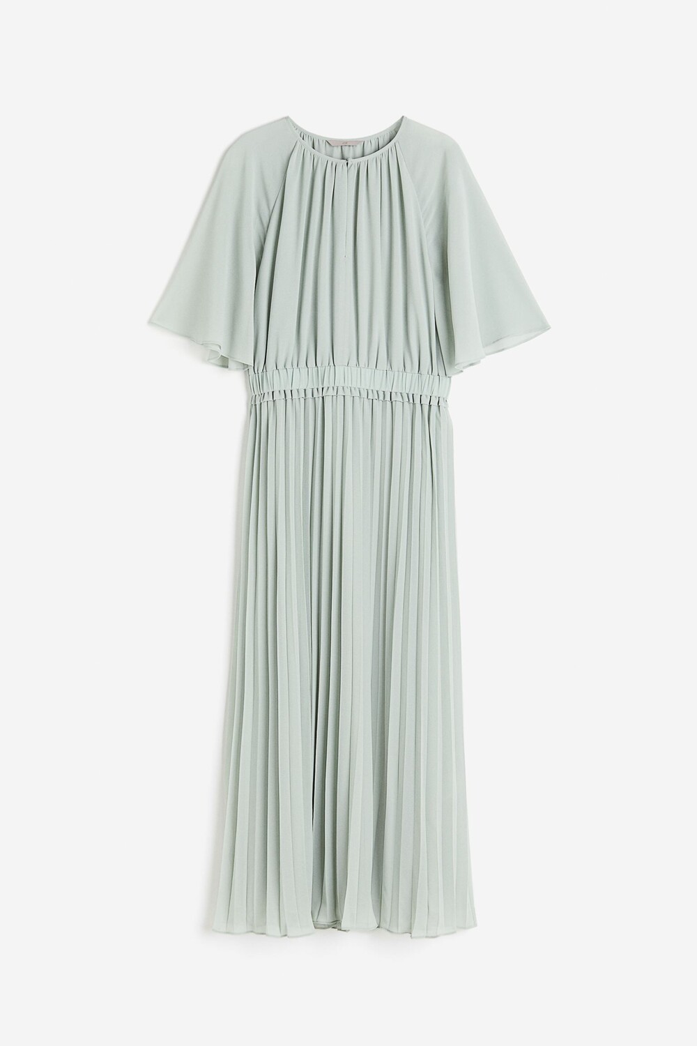 

Платье H&M Pleated Chiffon, светло-зеленый