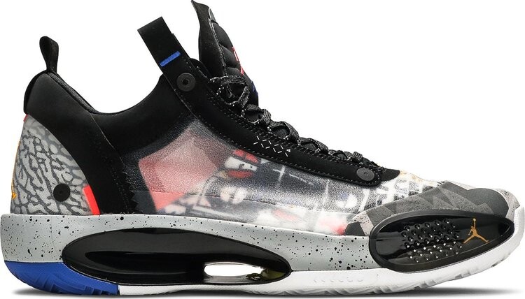 

Кроссовки Air Jordan 34 Low PF Heritage, черный