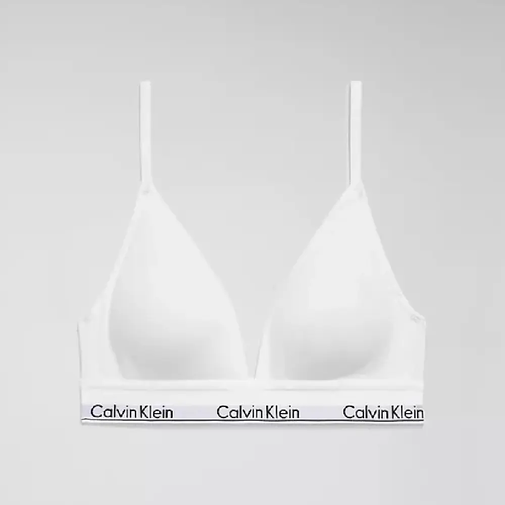 

Бюстгальтер Calvin Klein Modern Cotton Lightly Lined Triangle, белый