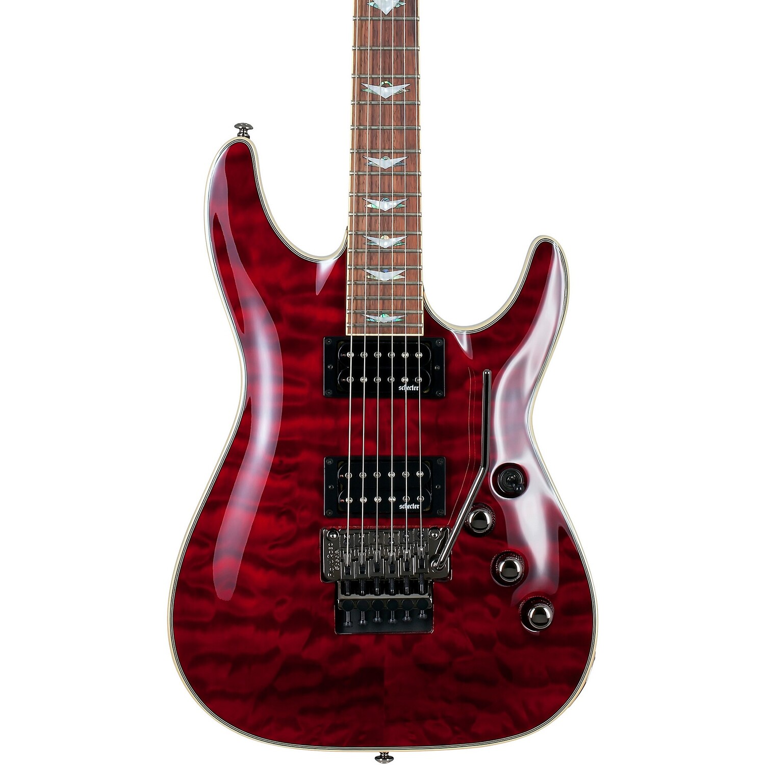 цена Schecter Guitar Research Omen Extreme-6 FR Электрогитара Black Cherry