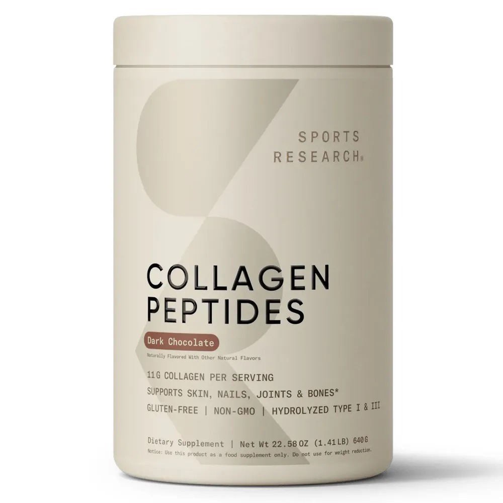 Коллаген Sports Research Peptides, 640 гр морской коллаген sports research 181г
