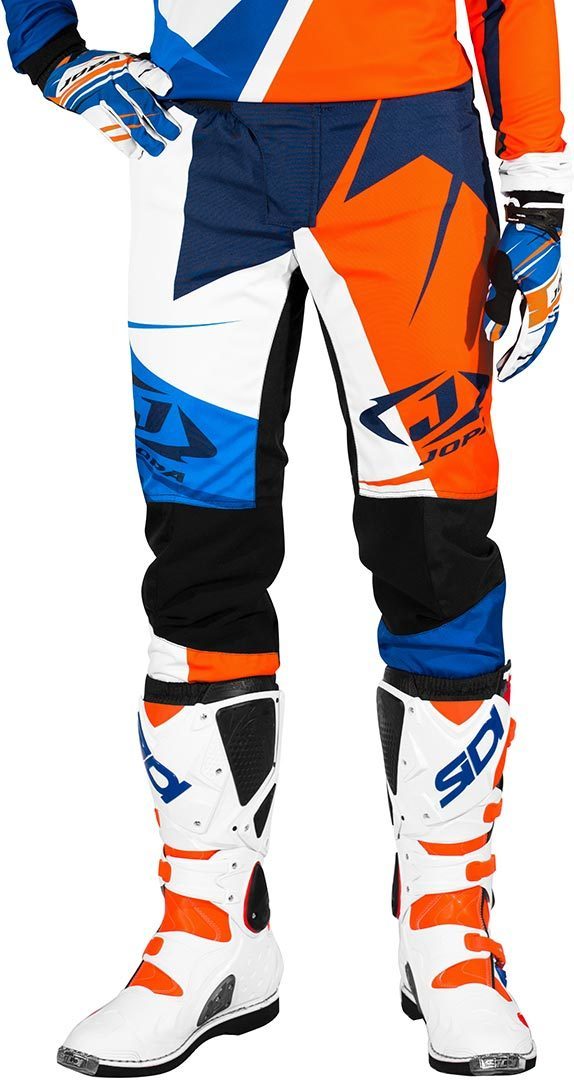 Брюки Jopa Core MX, сине-оранжевые брюки спортивные чёрно оранжевые overcome