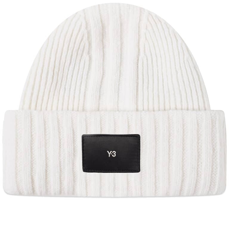 

Шапка Y-3 Knit Beanie, светло-кремовый