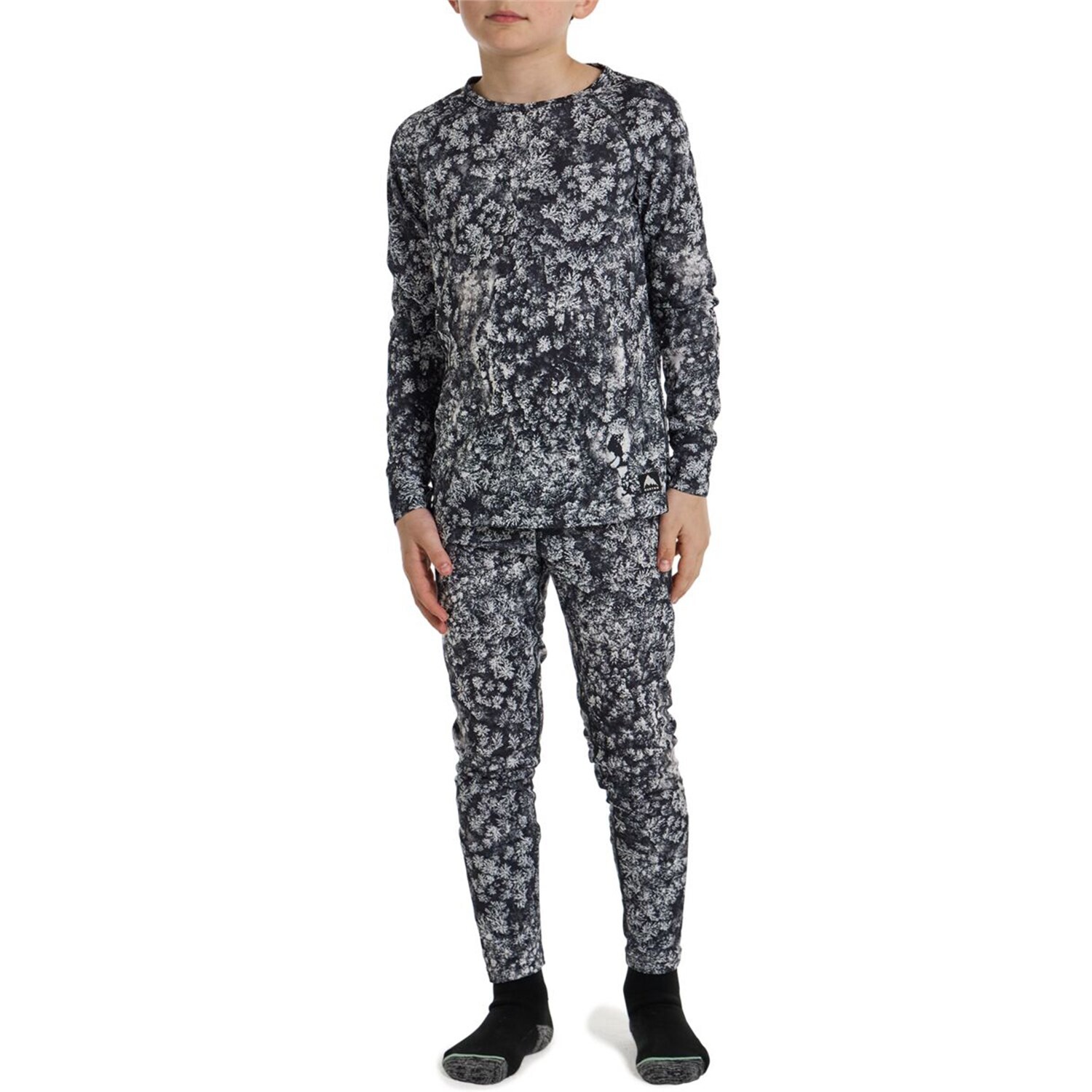 

Термобелье Burton Lightweight Layer Set детское, черны/белый