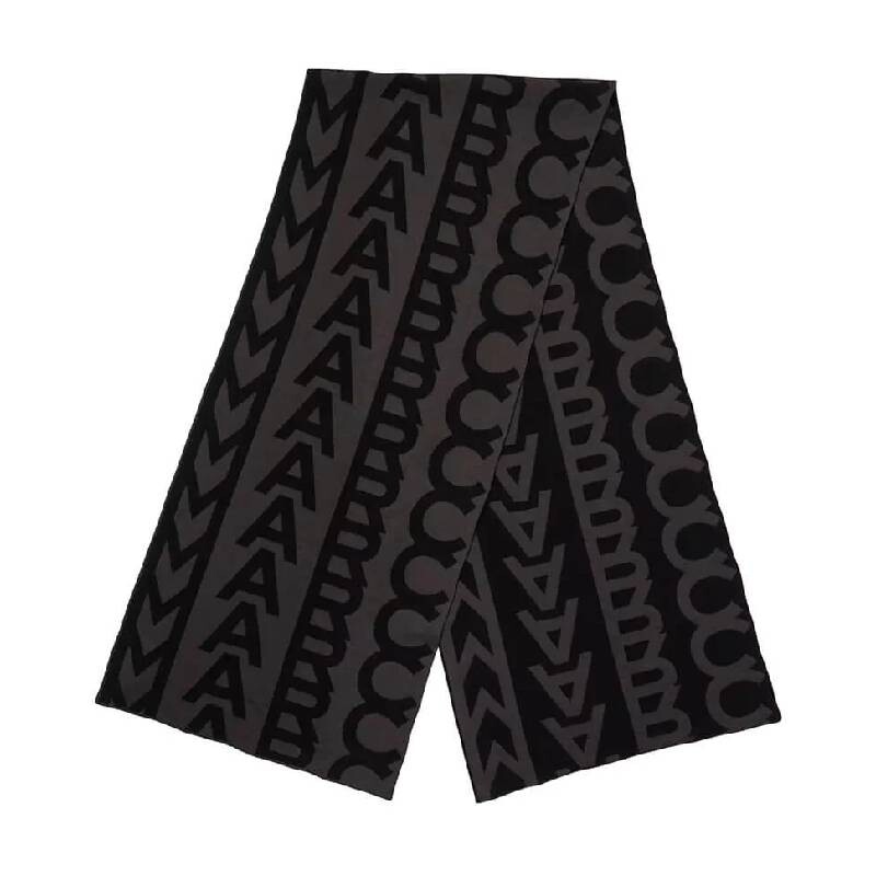

Шарф Marc Jacobs The Monogram Knit, черный