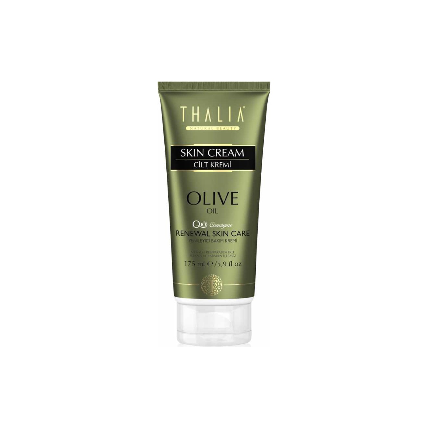 Омолаживающий крем Thalia Olive Oil & Coenzym Q10, 175 мл deep fresh увлажняющий крем для рук и тела с оливковым маслом оливковое масло 50 мл