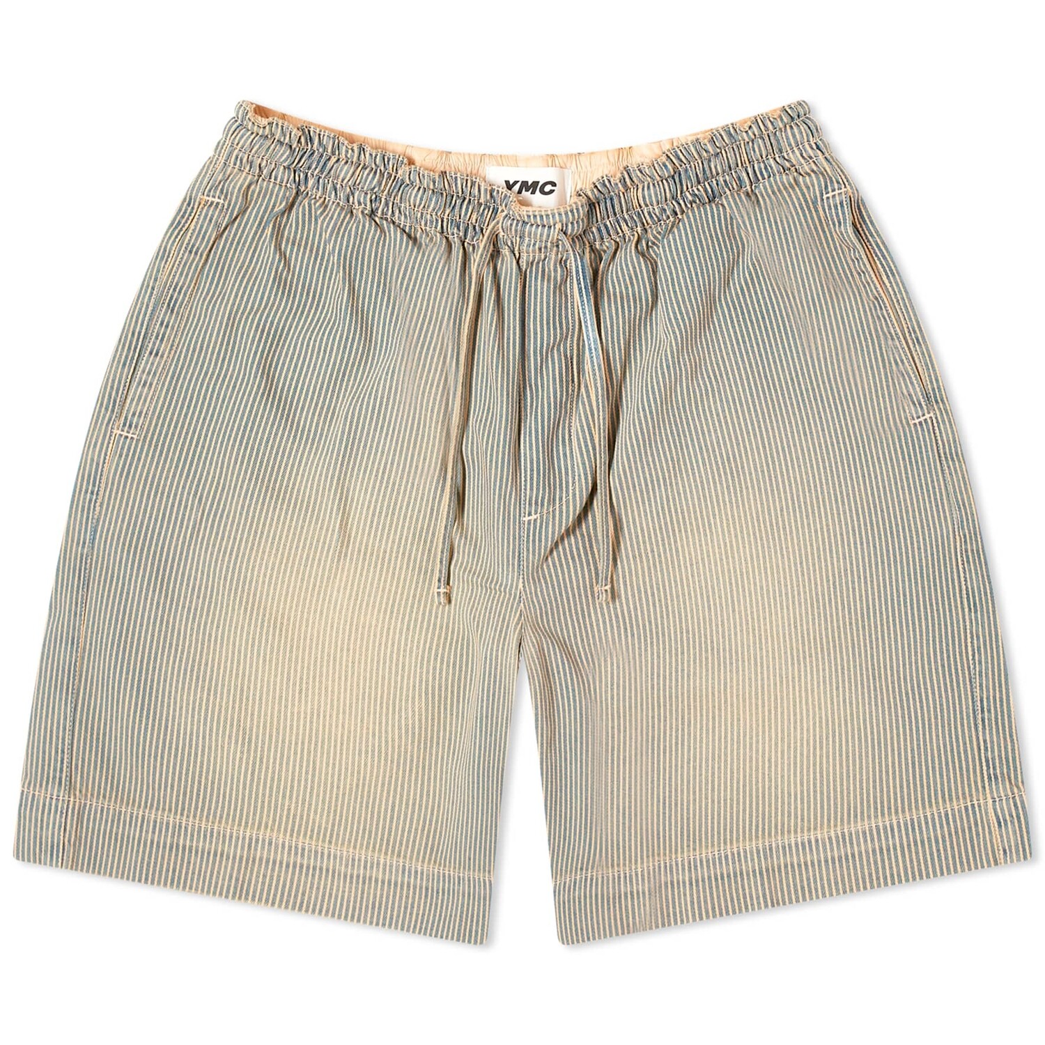 

Шорты Ymc Hickory Stripe Jay, темно-синий/коричневый