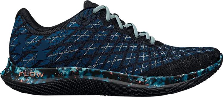 

Кроссовки Under Armour Wmns Flow Velociti Wind 2 Black Petrol Blue, черный