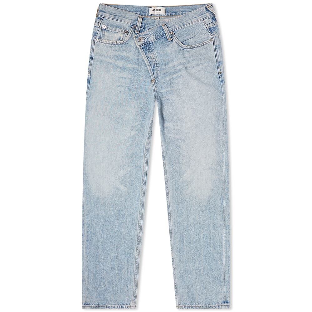 

Джинсы AGOLDE Criss Cross Boyfriend Jean