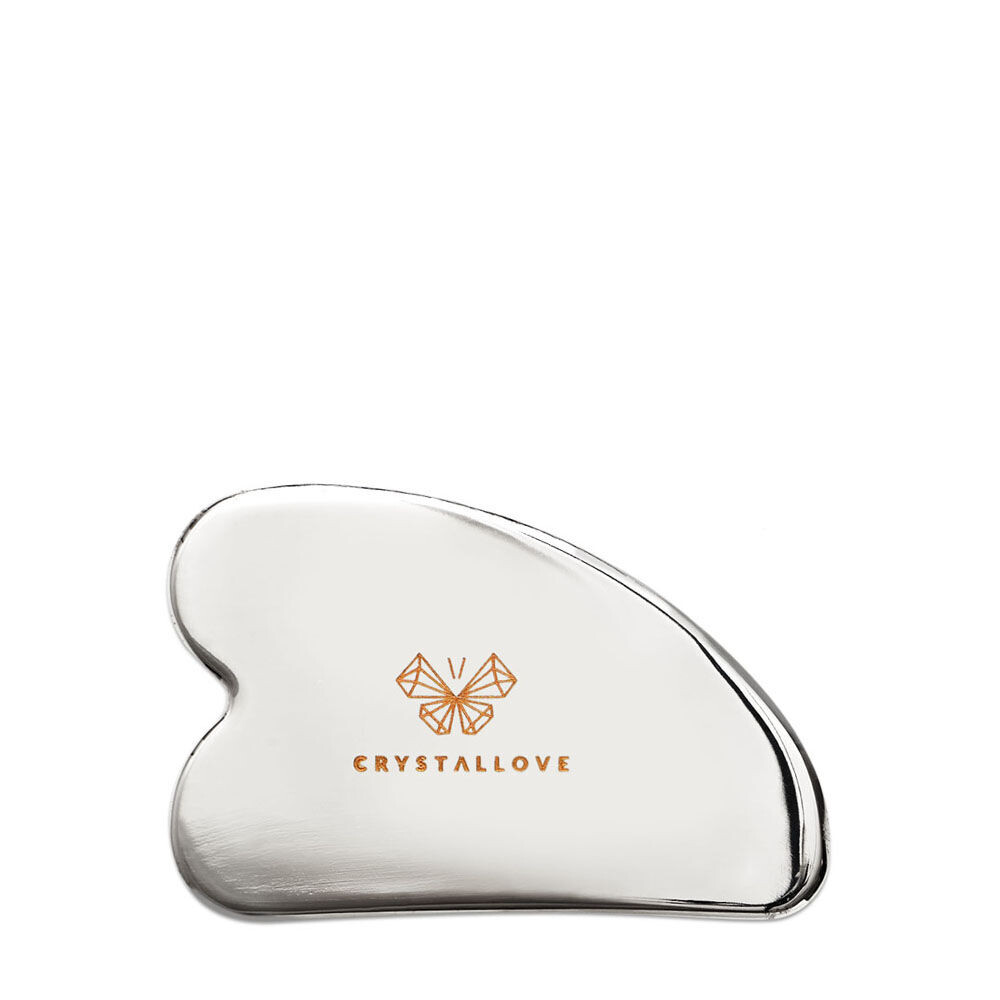 

Crystallove Cryo Ice массажная пластина для лица гуаша из нержавеющей стали, 1 шт.