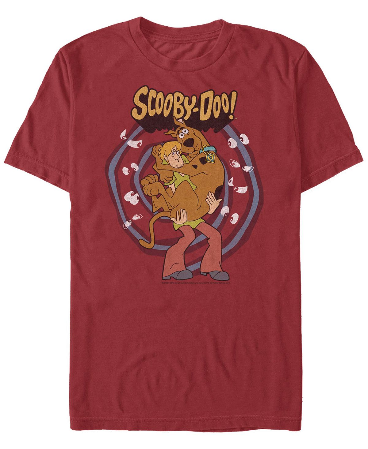 Мужская футболка с коротким рукавом scooby doo rover here Fifth Sun мужская футболка с короткими рукавами rainbow monster box up scooby doo fifth sun черный