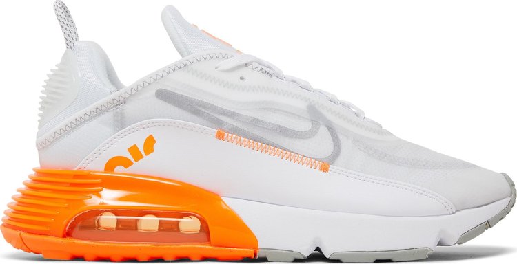 Nike blanc 2025 et orange