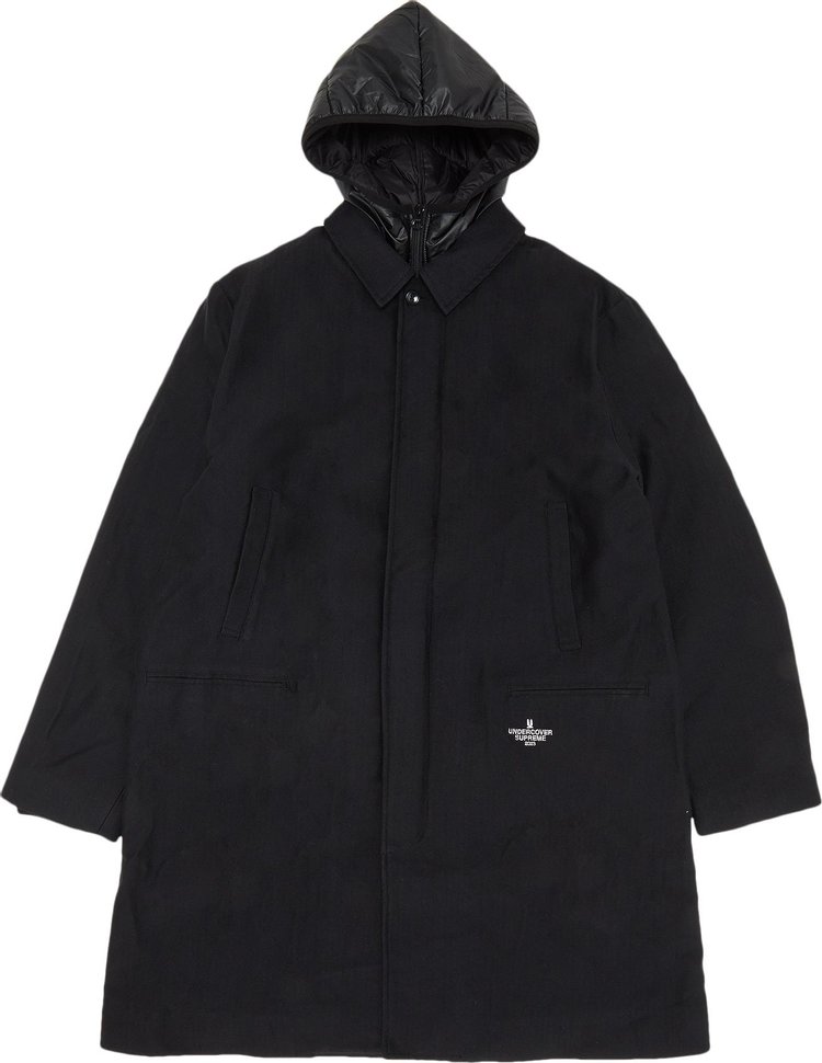 Куртка Supreme x UNDERCOVER Trench + Puffer Jacket Black, черный куртка bdu supreme x undercover цвет черный