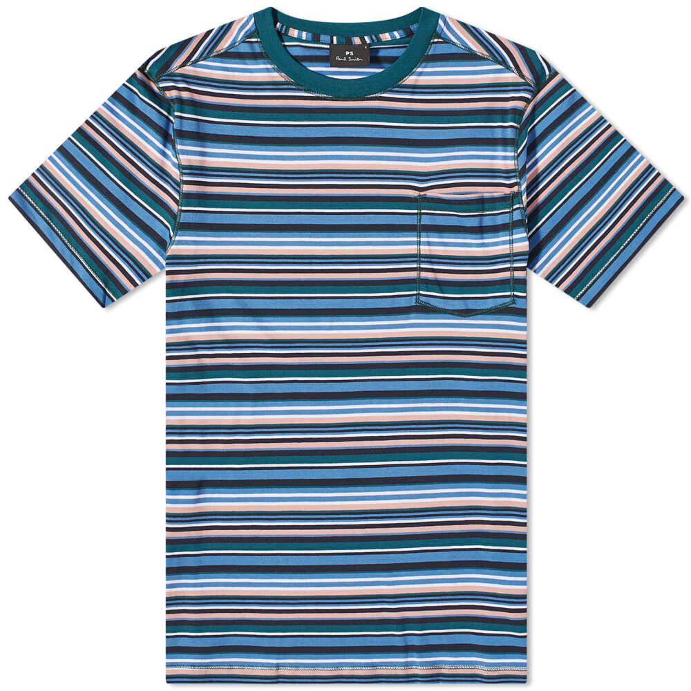 

Футболка Paul Smith Striped Pocket Tee