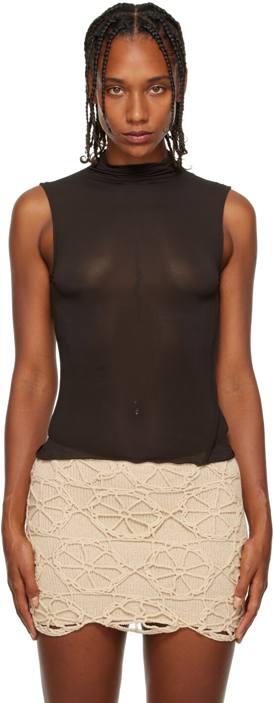 

Коричневая майка Marron Paloma Wool