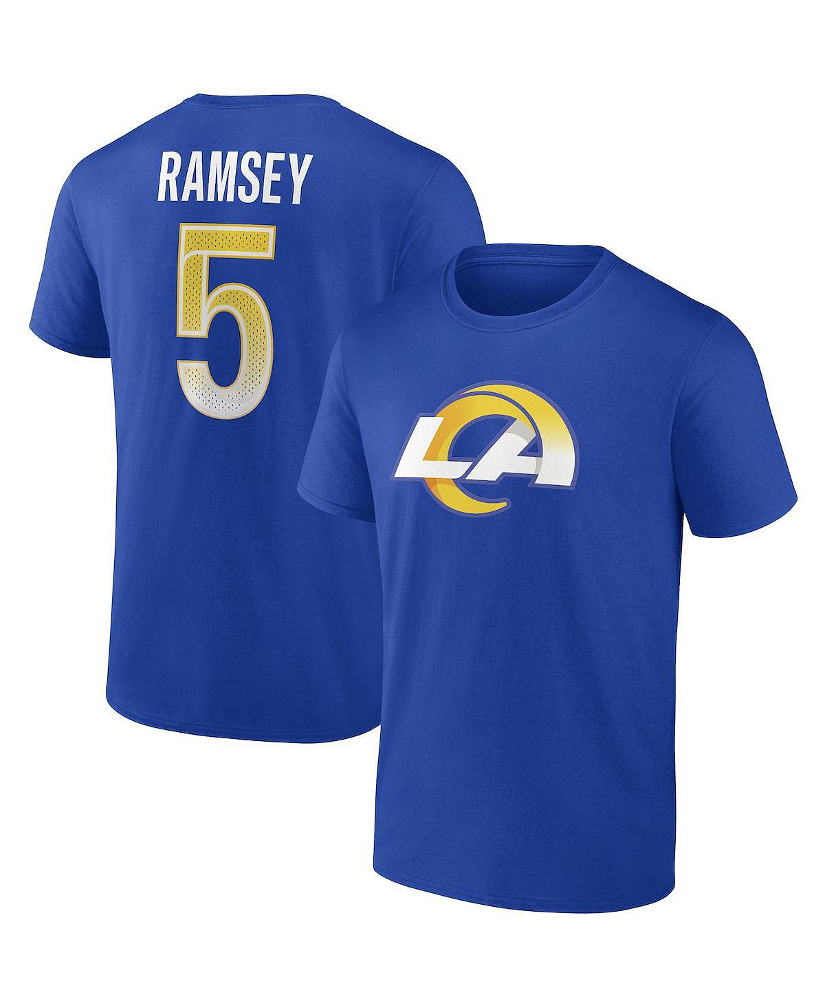 

Мужская футболка jalen ramsey royal los angeles rams player icon Fanatics