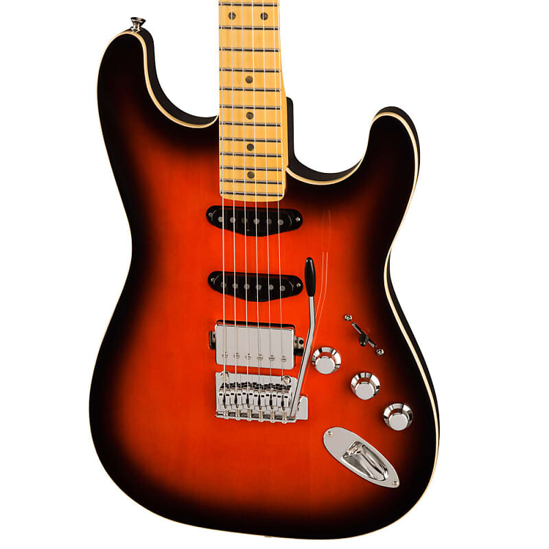 

Fender Aerodyne Special Stratocaster HSS, кленовый гриф - Hot Rod Burst