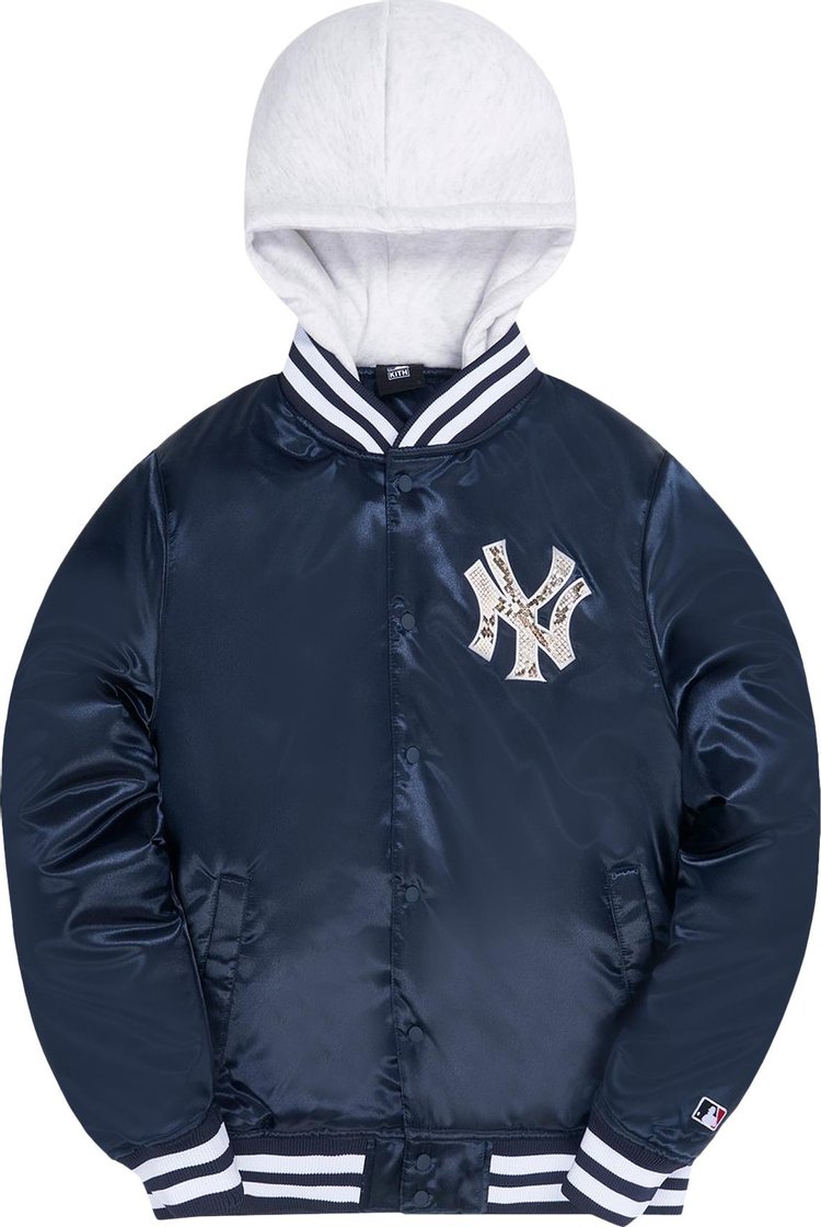 Куртка Kith For Major League Baseball New York Yankees Gorman Jacket 'Navy', синий