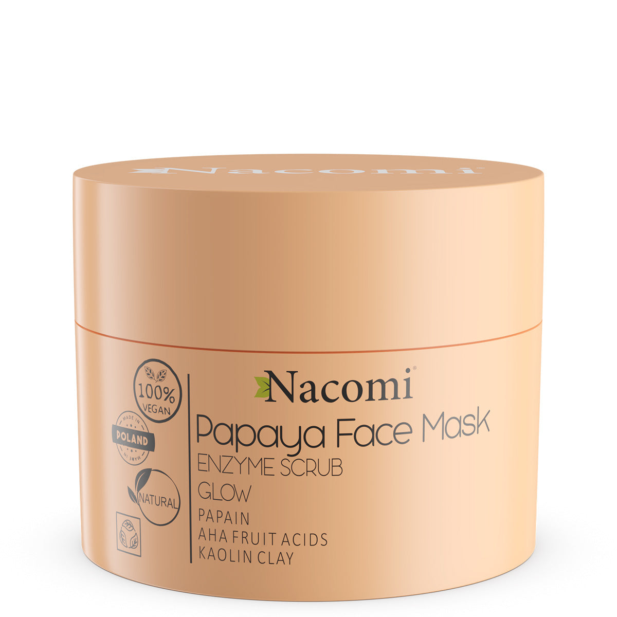 цена Nacomi Ферментная маска для лица Papaya Face Mask с папаином 50мл