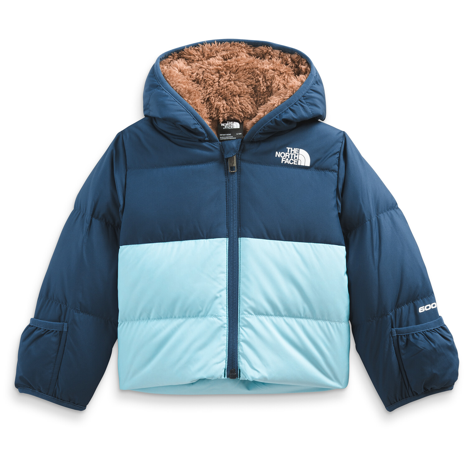 

Пуховая куртка с капюшоном The North Face North - для младенцев, синий