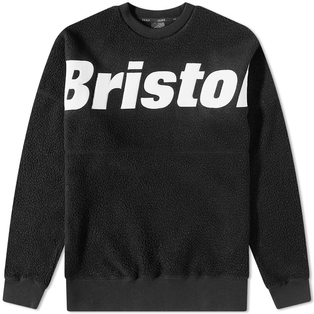 

Толстовка FC Real Bristol Boa Fleece Logo Crew Sweat, Черный