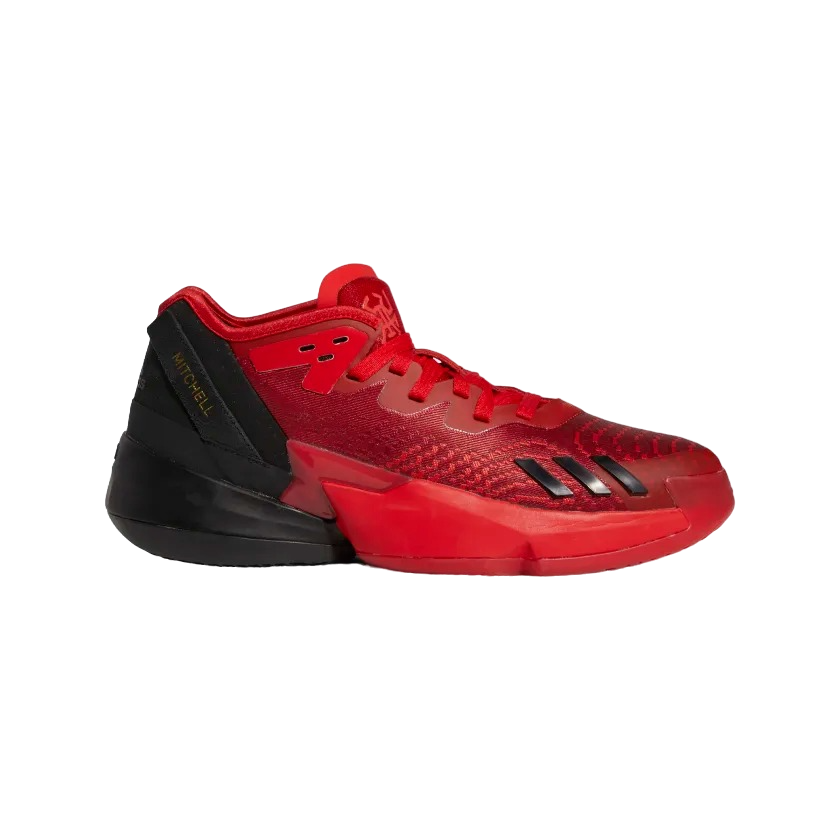 Кроссовки Adidas D.O.N. Issue #4 Basketball, красный/черный