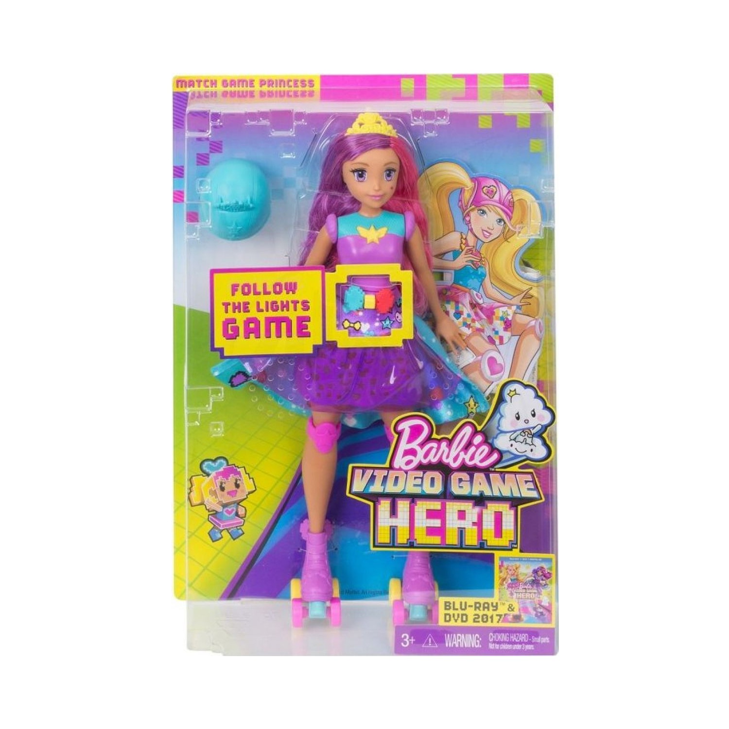 Кукла Barbie DTW00 набор видеоигры невероятные хроники игровой революции в комиксах фигурка уточка тёмный герой