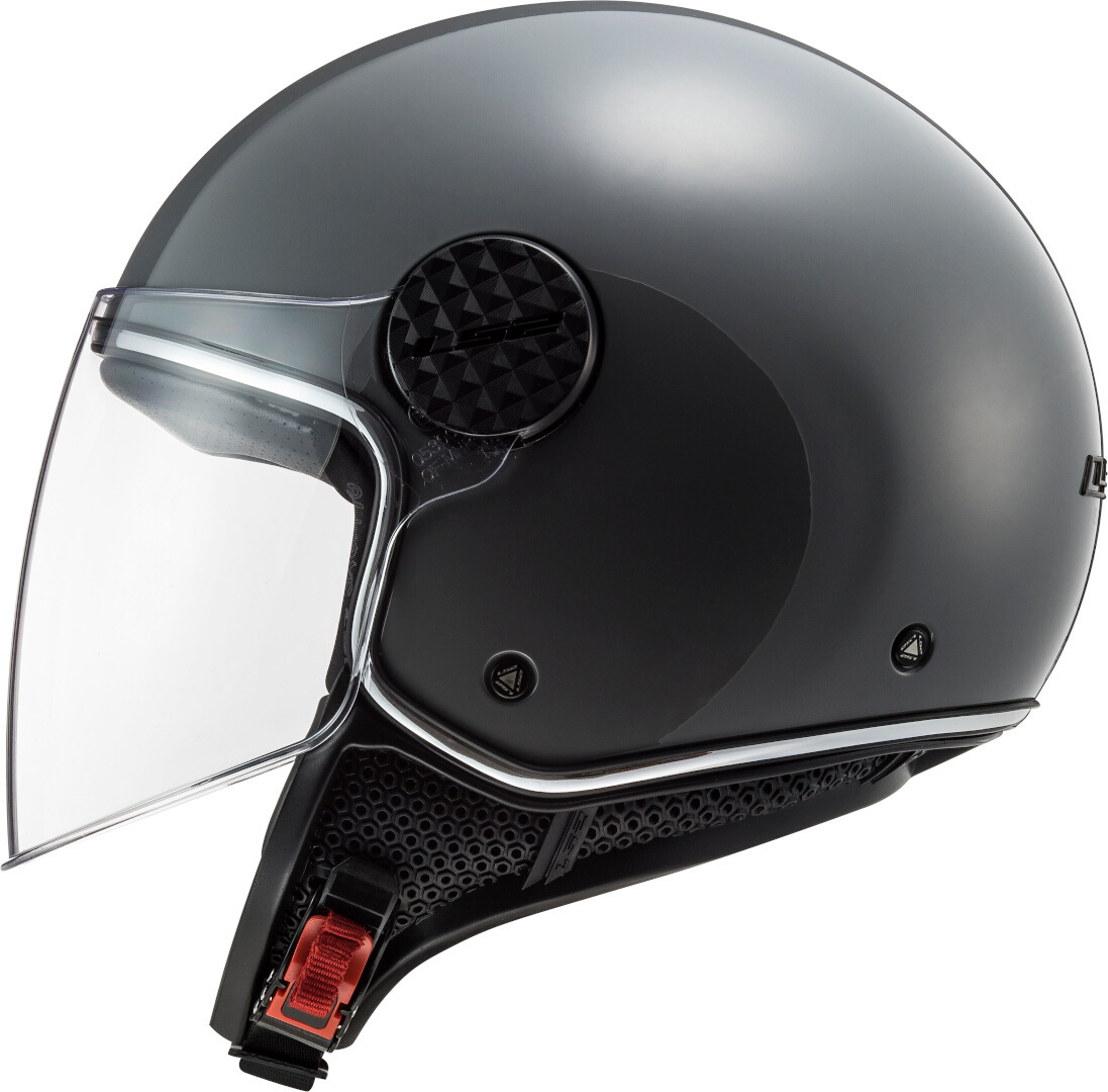 Шлем LS2 OF558 Sphere Lux Реактивный, серый