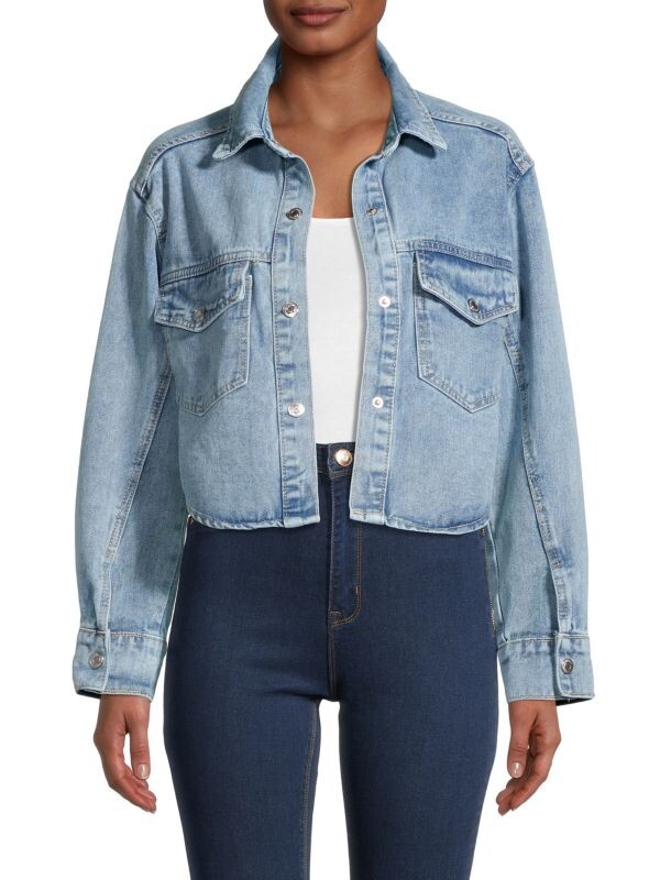 

Укороченная джинсовая куртка Lea & Viola Denim