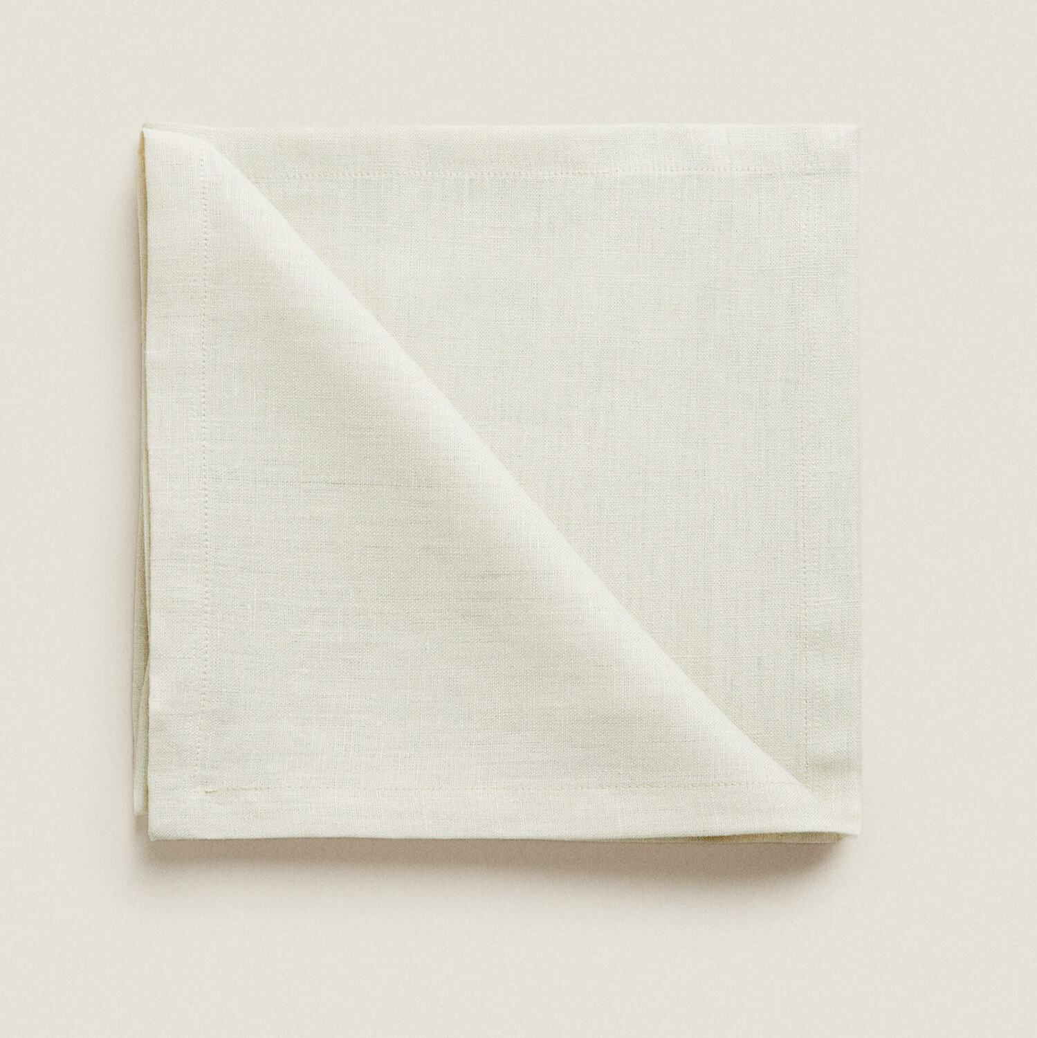 

Набор салфеток Zara Home Basic Linen, 2 штуки, серо-бежевый