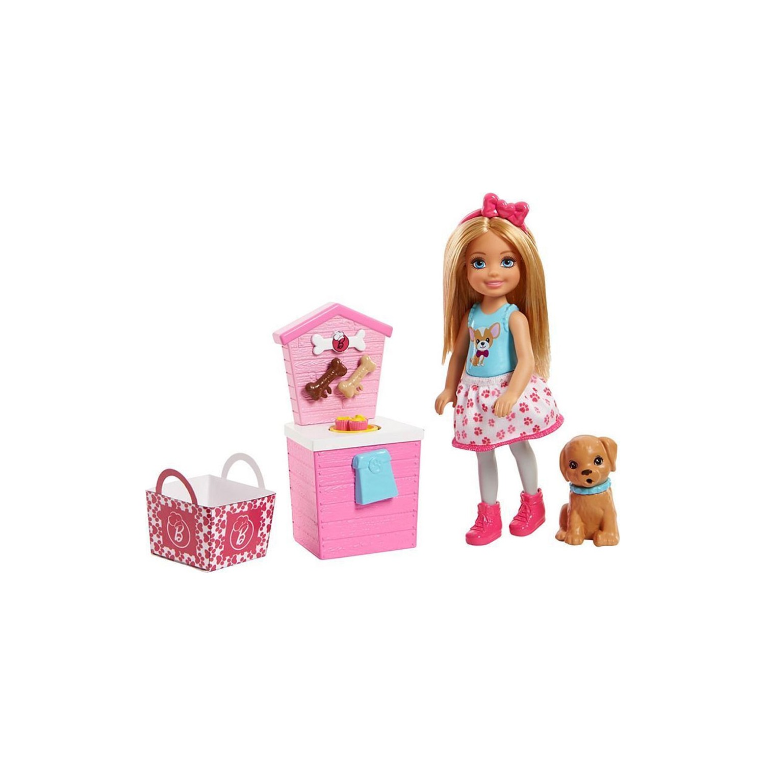 Игровой набор Barbie кухонный Barbie Chelsea FHP66 игровой кухонный набор детский 5 предметов