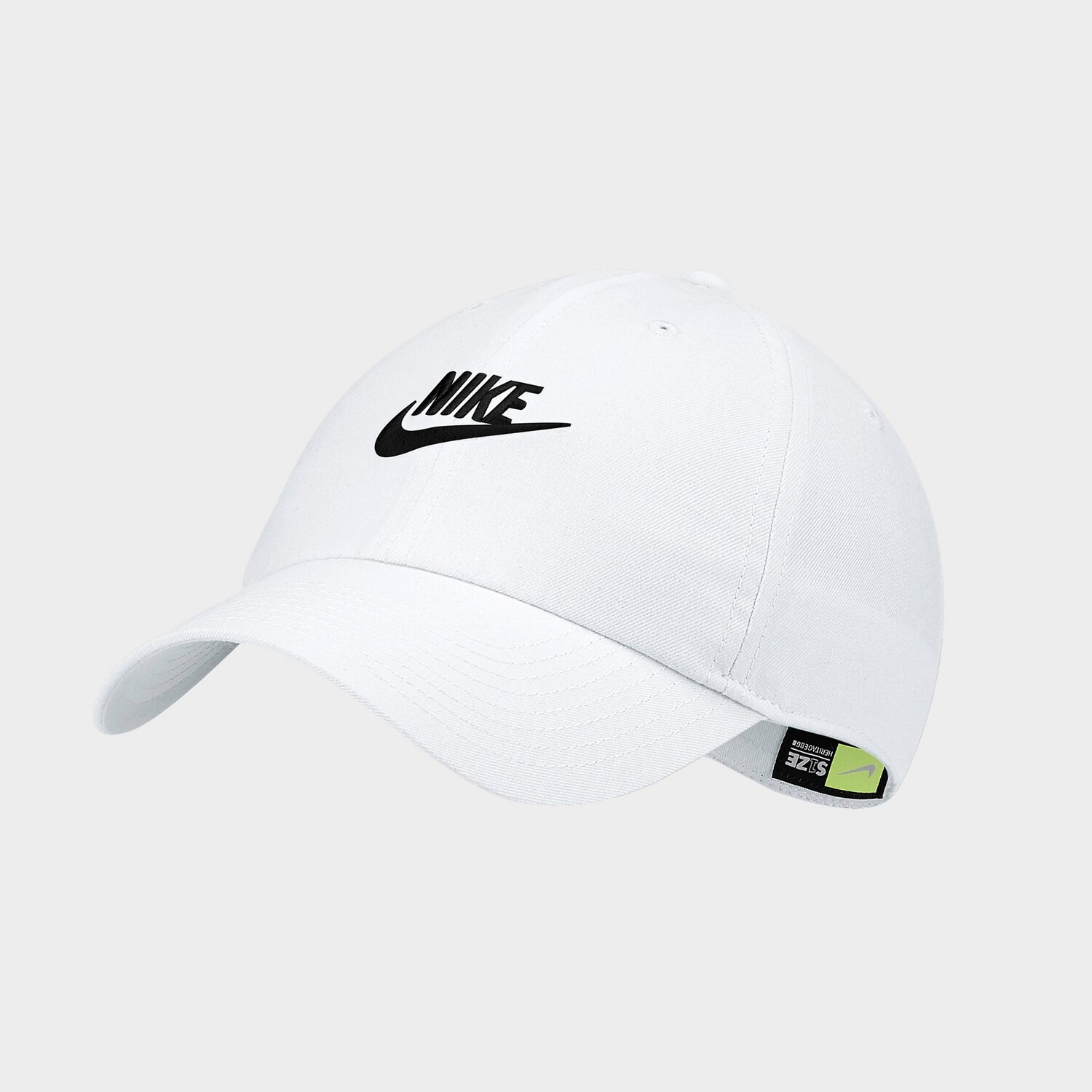 

Выстиранная регулируемая кепка Nike Sportswear Heritage86 Futura, белый