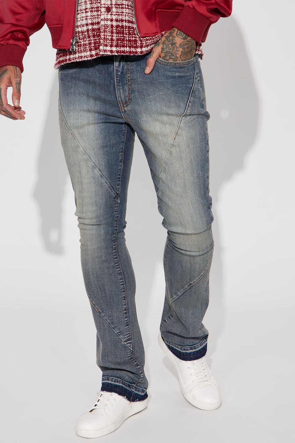 

Джинсы скинни Fashion Nova FNMH1341, синий