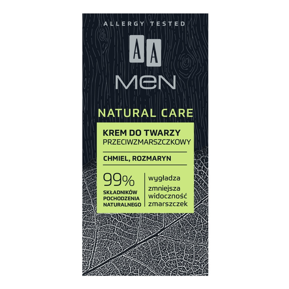 

AA Men Natural Care крем против морщин 50мл