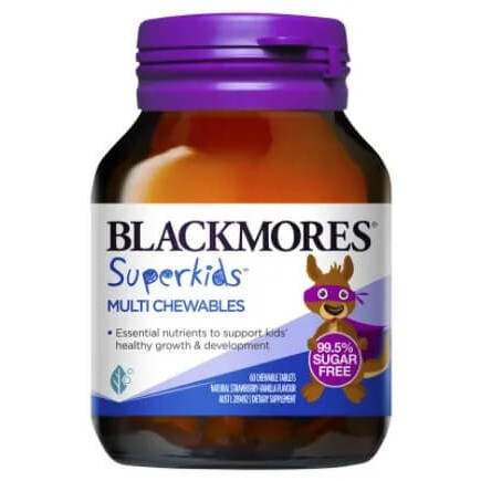 

Жевательные конфеты Blackmores Superkids Multi, 60 таблеток
