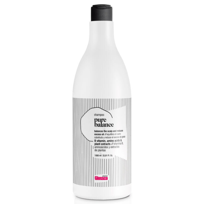 

Glossco Pure Balance очищающий шампунь для волос с витаминным комплексом, 1000 мл