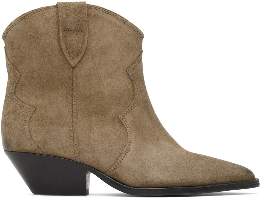 

Замшевые ботинки Dewina Isabel Marant