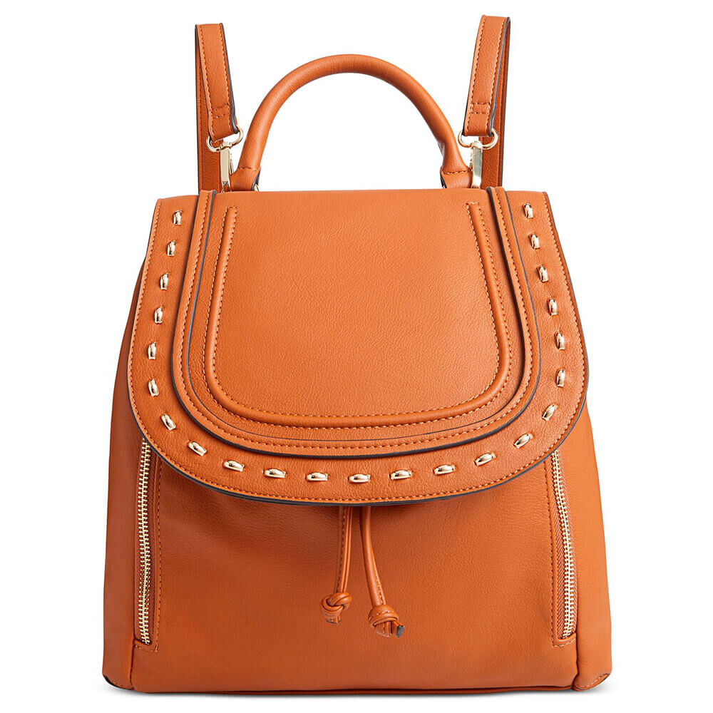 

Рюкзак INC International Concepts Karissaa Staple Faux Leather Small, коричневый