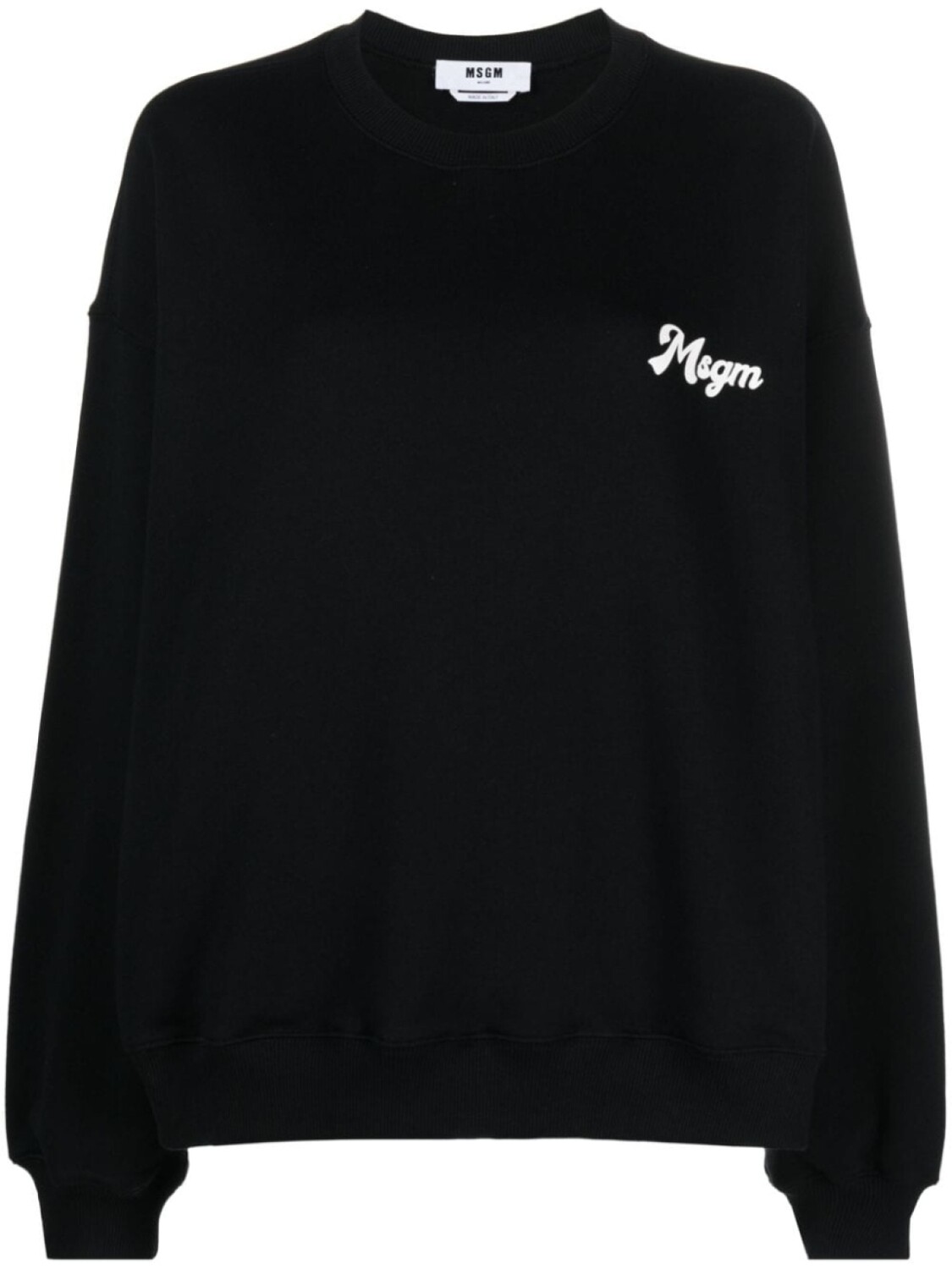 

MSGM толстовка с логотипом, черный