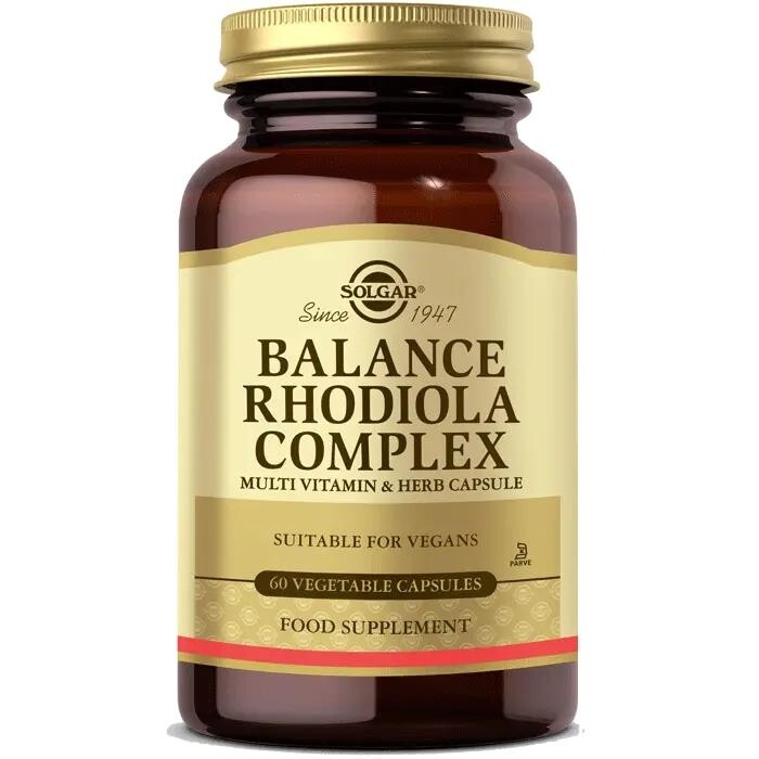 

Solgar Balance Комплекс родиолы 60 капсул