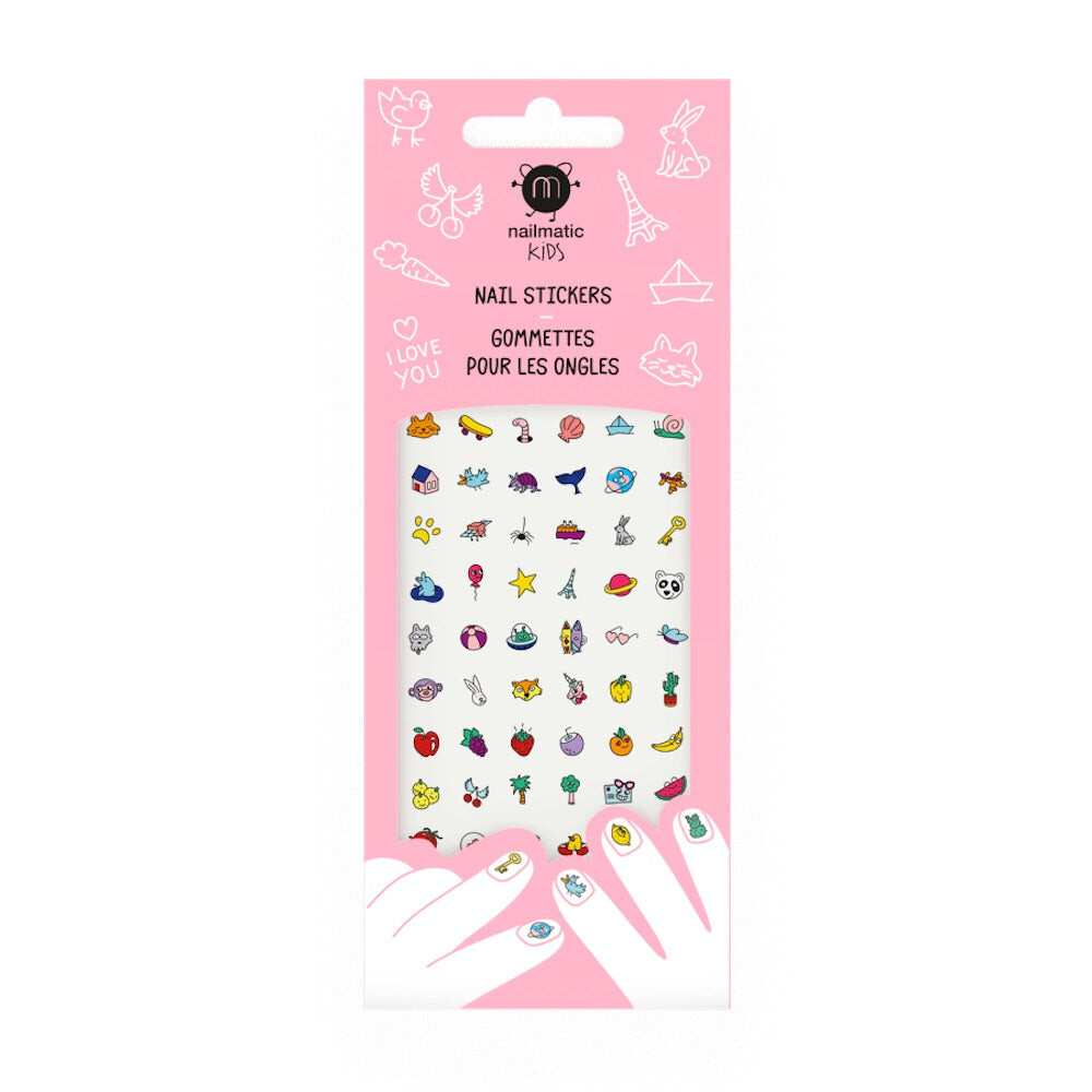 

Nailmatic Детские наклейки для ногтей Happy Nails детские наклейки для ногтей
