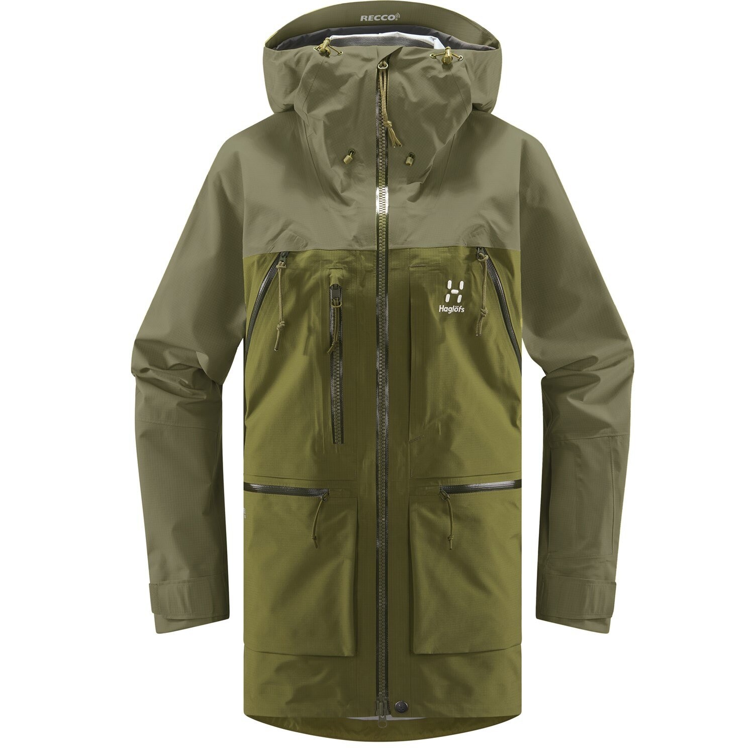 

Куртка Haglöfs Vassi Gore-TEX Pro женская, зеленый